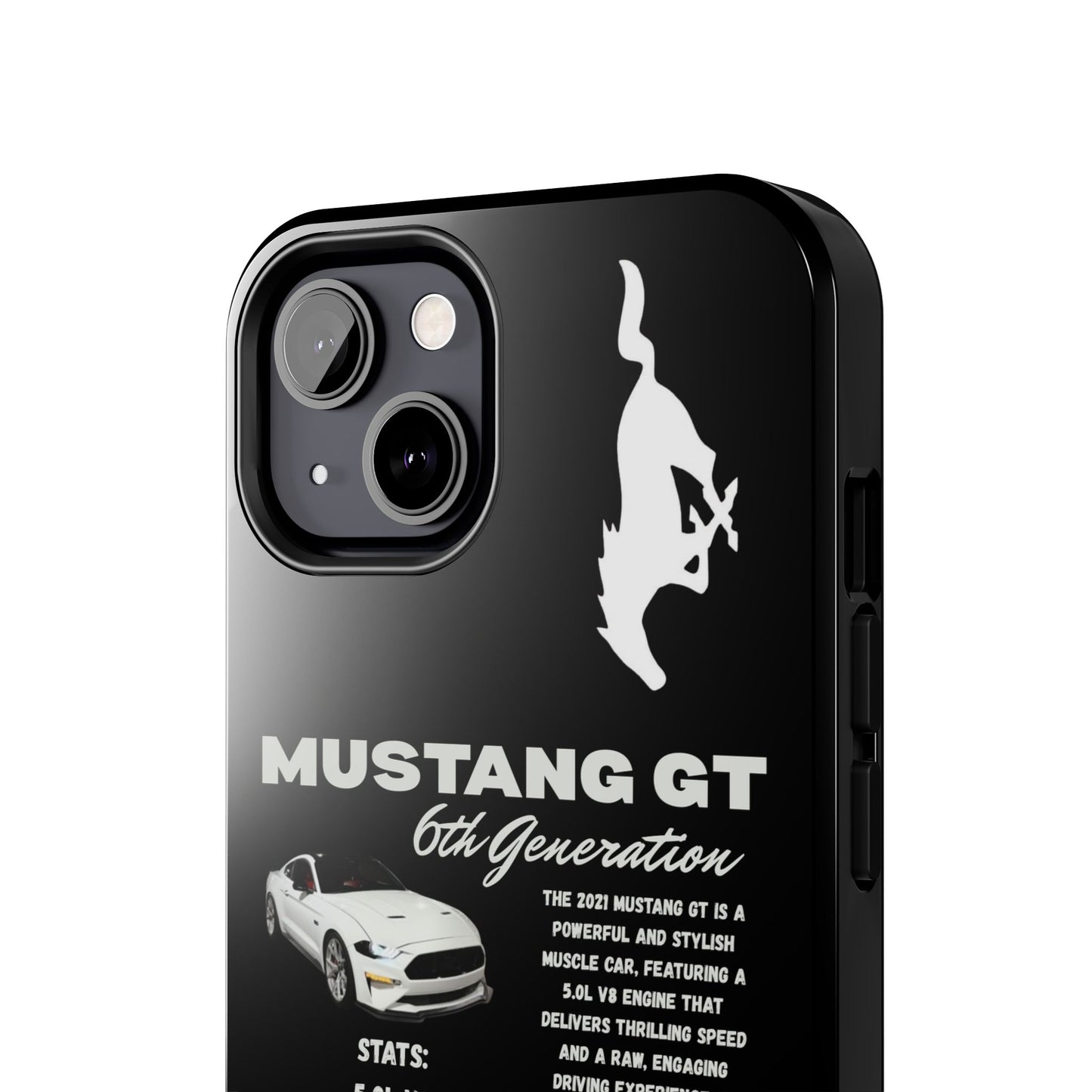 Mustang GT Tough Phone Case - Perfect for Car Enthusiasts & Gift for Holidays