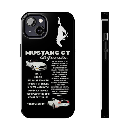 Mustang GT Tough Phone Case - Perfect for Car Enthusiasts & Gift for Holidays